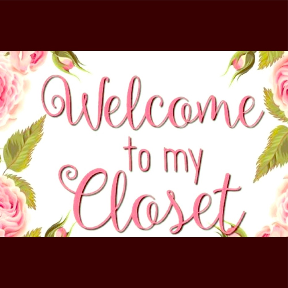 Welcome to my closet, thank you for stopping bye